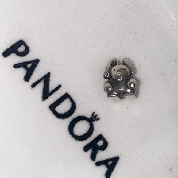 Authentic Pandora Floppy Bunny charm - Picture 5 of 6